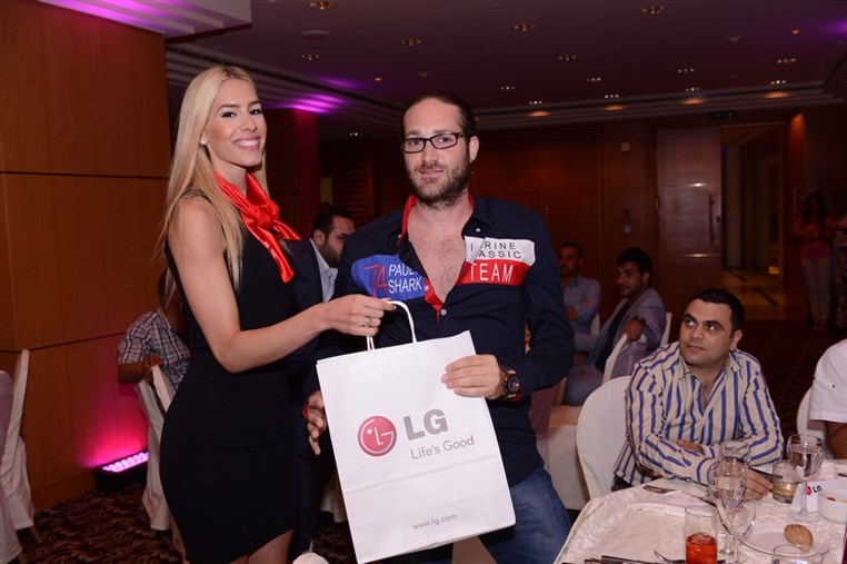 LG Electronics unveils for the first time its G3 phone in Lebanon